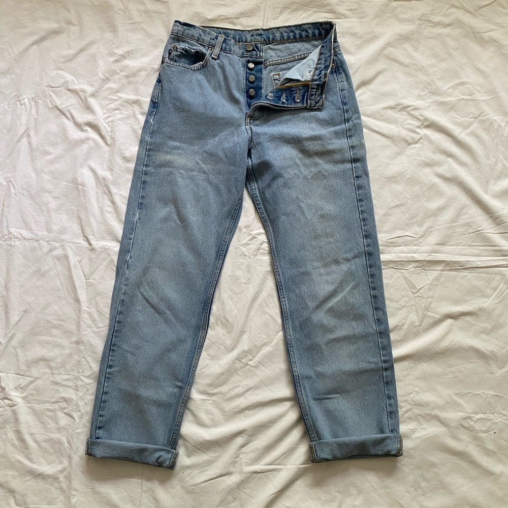 Ralph Lauren | Vintage 5 Button Fly Mom Jeans